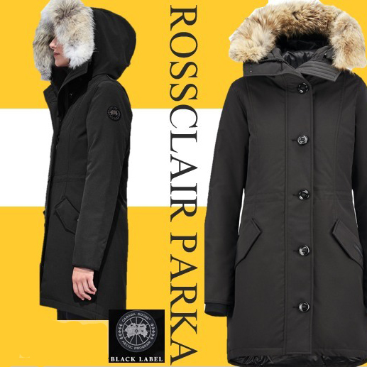 19-20AW カナダグース スーパーコピー 黒ワッペン ROSSCLAIR PARKA BLACK LABEL 2580LB